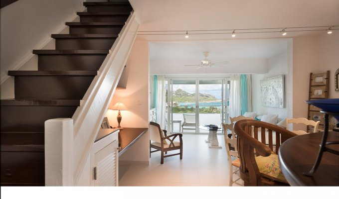 Location Appartement à St Barth Vue Mer sur les hauteurs de St Jean - Caraibes - Antilles Françaises