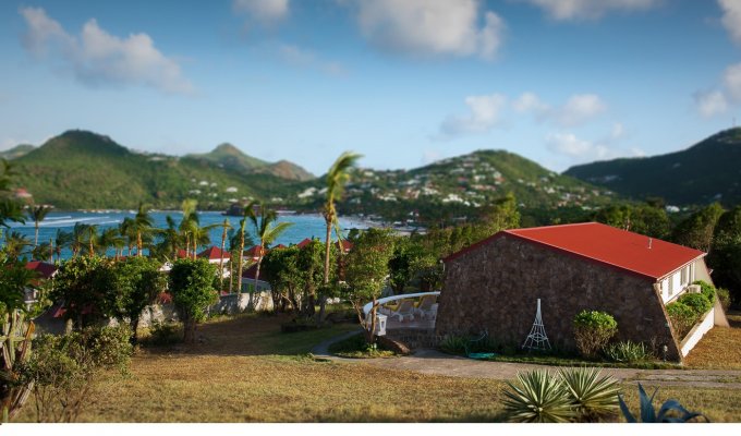 Location Bungalow surplombant la plage de St Jean - Domaine de Coral Reef - Caraibes - Antilles Francaises