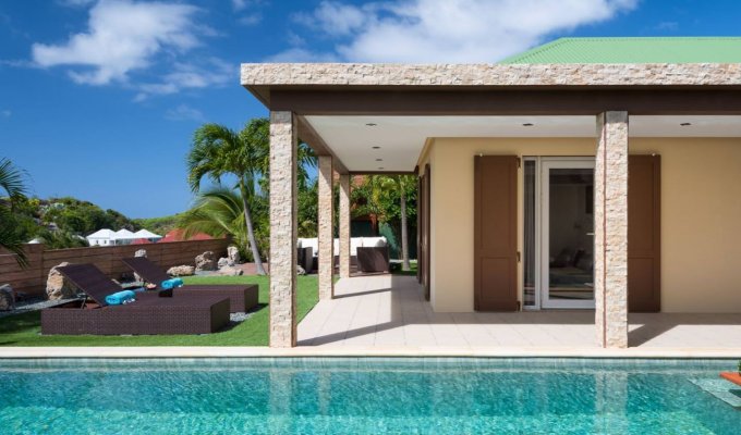 Location Vacances St Barthélémy - Villa de charme avec piscine privée sur les hauteurs de Flamands - Caraibes - Antilles Françaises