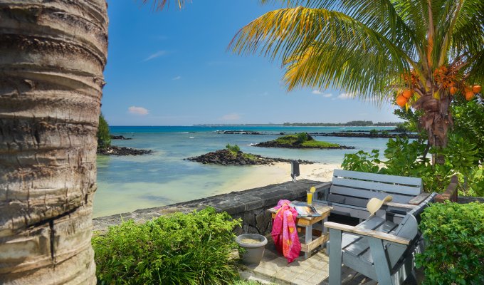 Location appartement en Residence Ile Maurice à Trou aux Biches  sur la plage