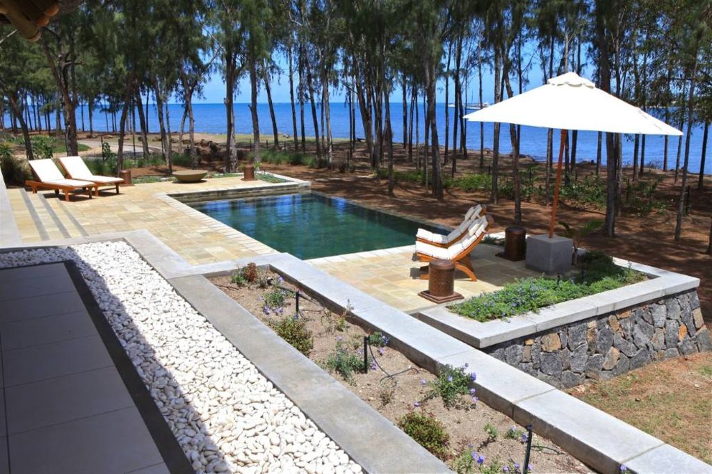 Location villa Ile Maurice à Riviere Noire donnant sur la baie vue[....]