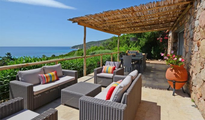 Location Vacances Villa Ste Lucie De Porto Vecchio Charme Classée 5* Piscine Partagee Jacuzzi Vue Mer En Corse Du Sud