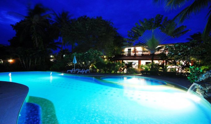 Koh Samui Location Vacances Villa avec piscine dans un jardin tropical en Thailande