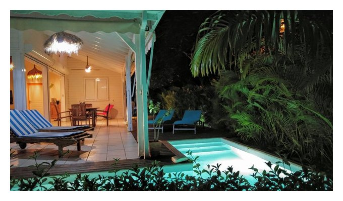 Location Villa Guadeloupe à Saint François à 150m de la plage de la Coulée