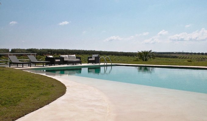LOCATION SICILE  - Villa de Luxe avec piscine privée près de Trapani