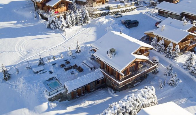 Location chalet de luxe près de la station de ski Verbier dans le canton de Valais en Suisse