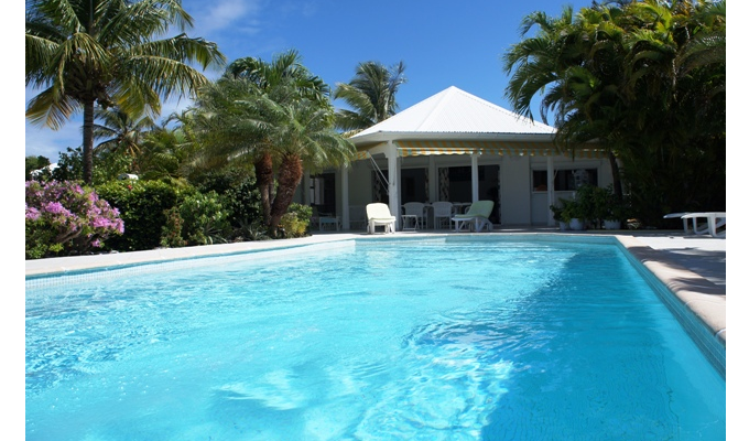 Location villa Saint François avec piscine privative