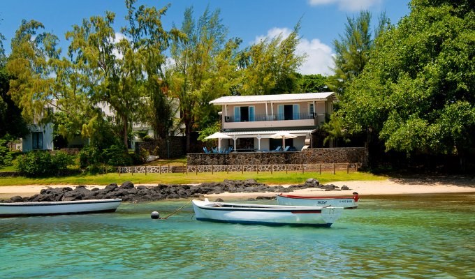 Grand Baie Location Villa Ile Maurice à Cap Malheureux en bord de mer Cote Nord Ouest