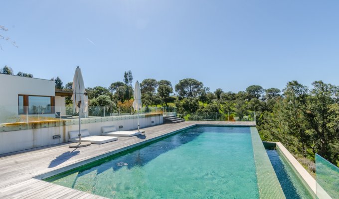 Location Villa Portugal Comporta avec piscine à débordement sur les collines de Grandola face à la mer, Cote Lisbonne