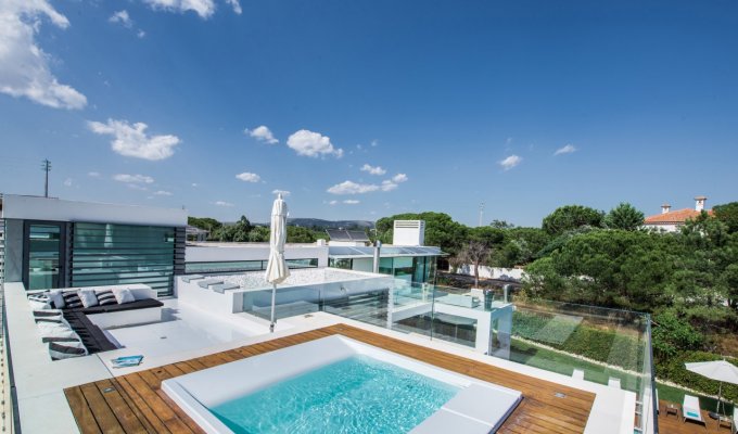 Location Villa Luxe Portugal Quinta do Lago avec piscine chauffée et jacuzzi, Algarve