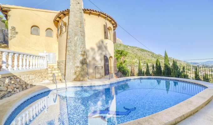 Location villa Calpe piscine privée Alicante (Costa Blanca)