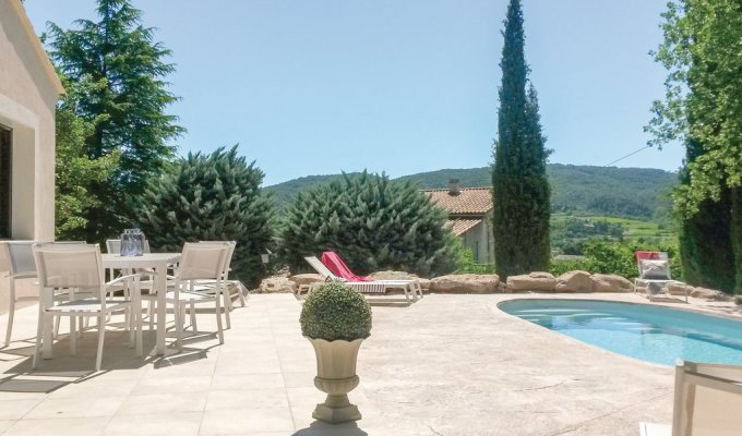 Mont Ventoux location villa Provence avec piscine privee