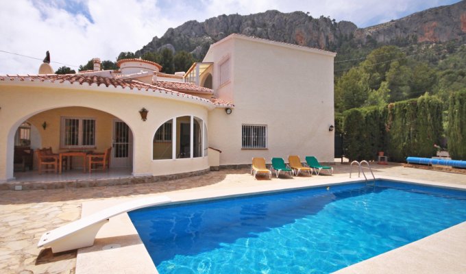 Location villa Calpe  piscine privée Alicante (Costa Blanca)