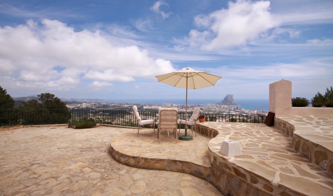 Location villa Calpe  piscine privée Alicante (Costa Blanca)