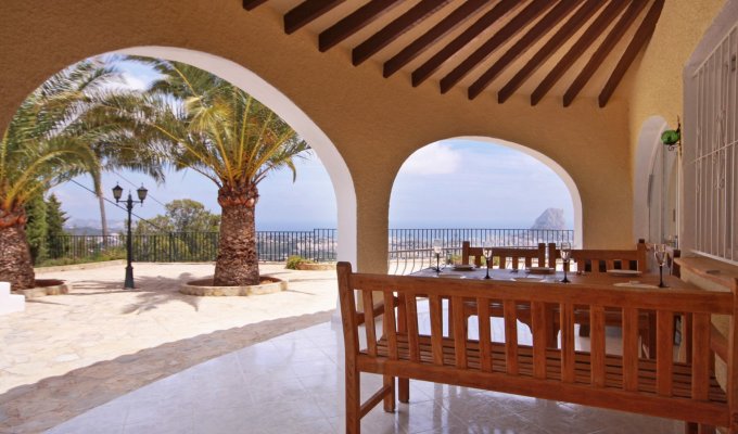 Location villa Calpe  piscine privée Alicante (Costa Blanca)