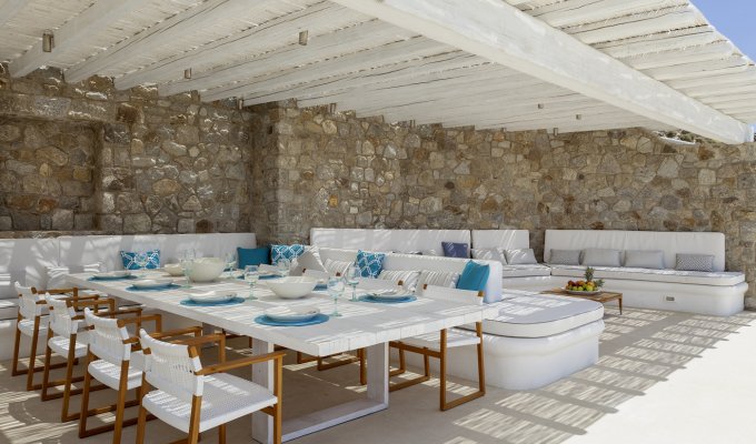 Grèce Location villa Mykonos vue mer piscine privée