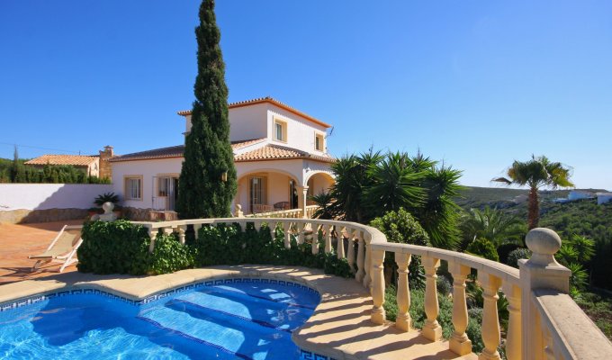 BENITACHELL  Location villa piscine privée Alicante (Costa Blanca)