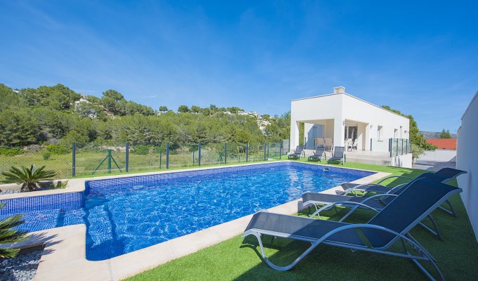 MORAIRA Location villa piscine privée Alicante (Costa Blanca)