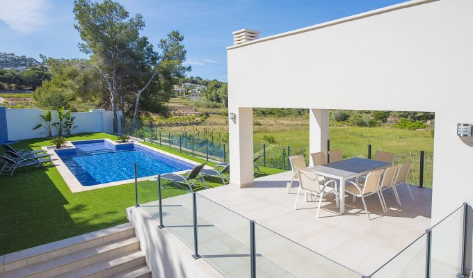 MORAIRA Location villa piscine privée Alicante (Costa Blanca)