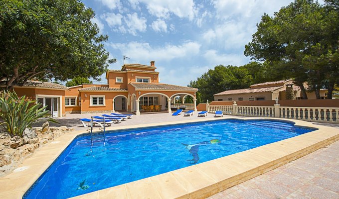 MORAIRA Location villa piscine privée Alicante Costa Blanca