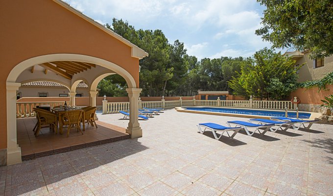 MORAIRA Location villa piscine privée Alicante Costa Blanca