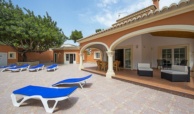 MORAIRA Location villa piscine privée Alicante Costa Blanca