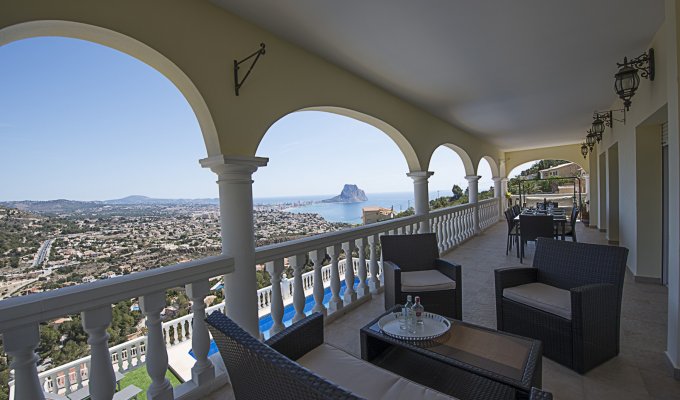 CALPE  Location villa piscine privée Alicante Costa Blanca