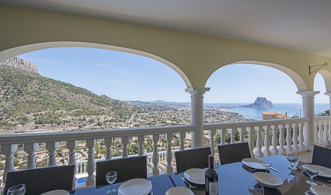 CALPE  Location villa piscine privée Alicante Costa Blanca