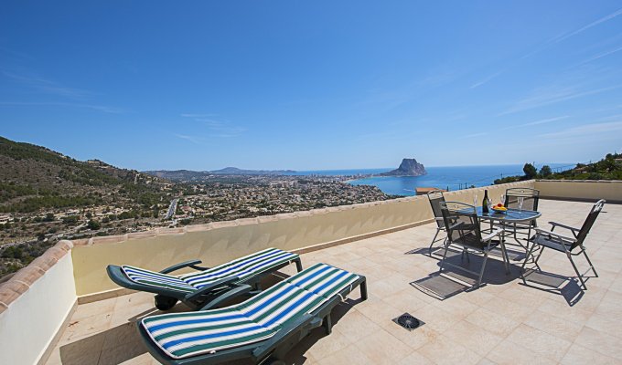 CALPE  Location villa piscine privée Alicante Costa Blanca