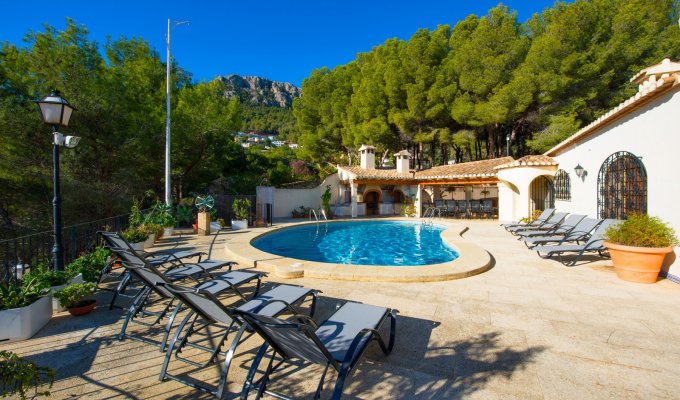 CALPE Location villa piscine privée Alicante Costa Blanca