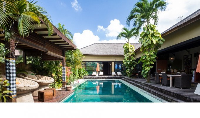 Indonesie Location Villa Bali 100m de la plage de Pererenan à Canggu
