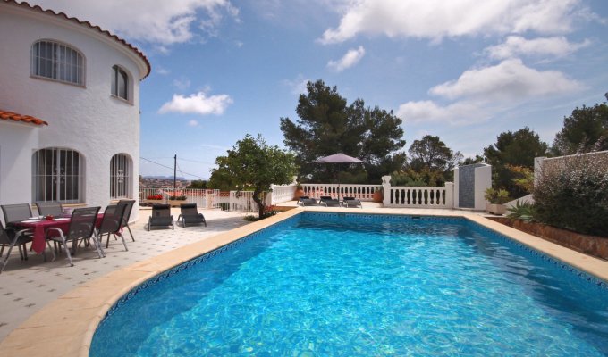 CALPE Location villa piscine privée Alicante Costa Blanca