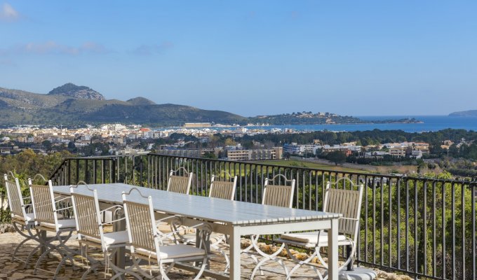 Location villa de luxe à Majorque avec piscine privée et proche du golf, Port Pollensa (Îles Baléares)
