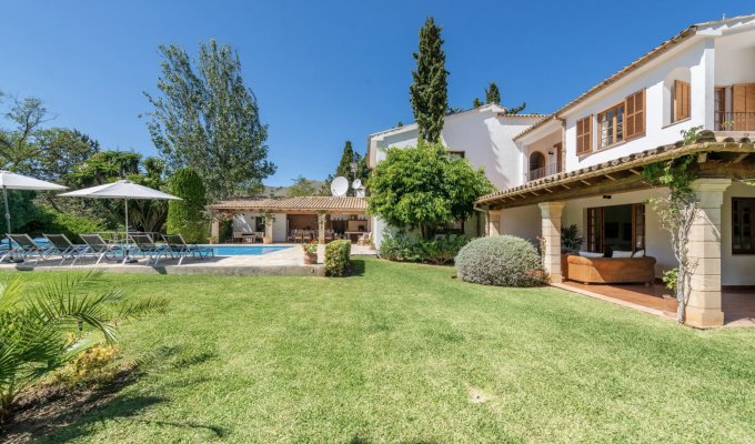 Location villa de luxe à Majorque avec piscine chauffée et à 500m de la baie,Port Pollensa (Îles Baléares)