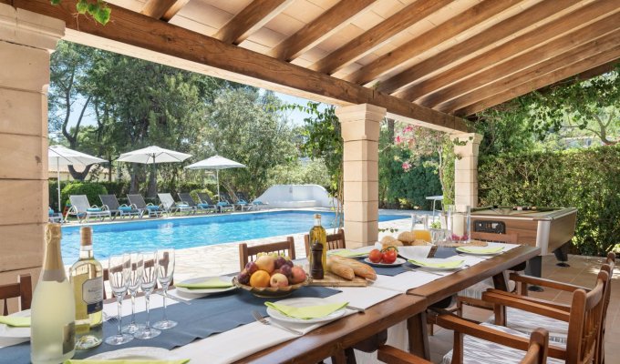 Location villa de luxe à Majorque avec piscine chauffée et à 500m de la baie,Port Pollensa (Îles Baléares)