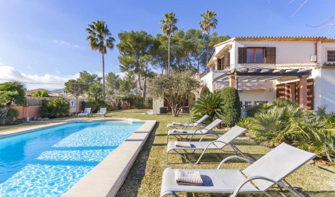Location villa de luxe à Majorque avec piscine chauffée et à 700m de la plage,Port Pollensa (Îles Baléares)