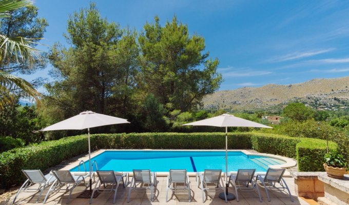 Location villa de luxe à Majorque avec piscine chauffée et à 1km de la plage ,Port Pollensa (Îles Baléares)