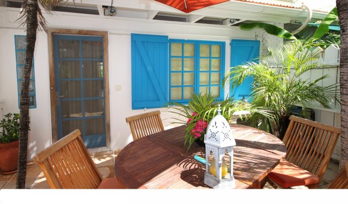 Location Appartement à St Barth sur la mer à Marigot  Caraibes  Antilles Françaises