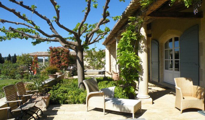 Location villa luxe Saint Remy de Provence avec piscine privee