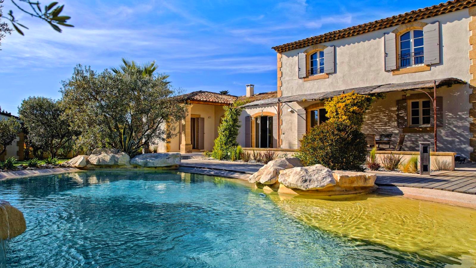 Location villa luxe Saint Remy de Provence piscine privee et services[....]
