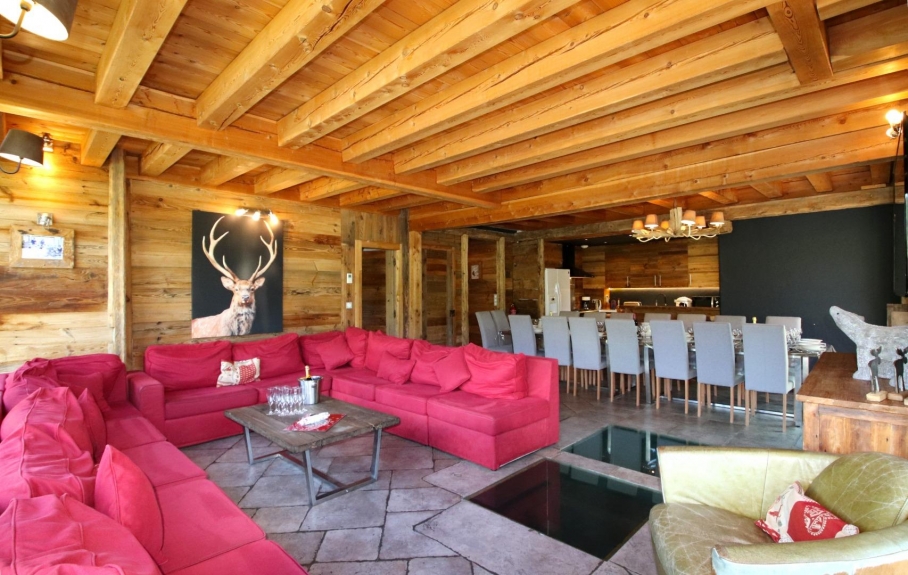 Location Chalet Luxe Vars pied des pistes piscine ...