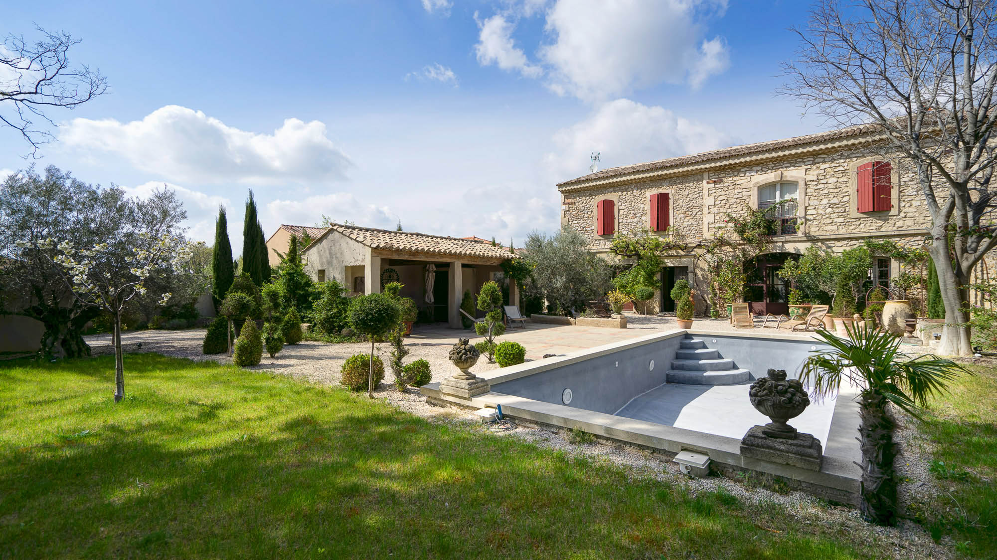 Location villa luxe Saint Remy de Provence piscine privee chauffee[....]
