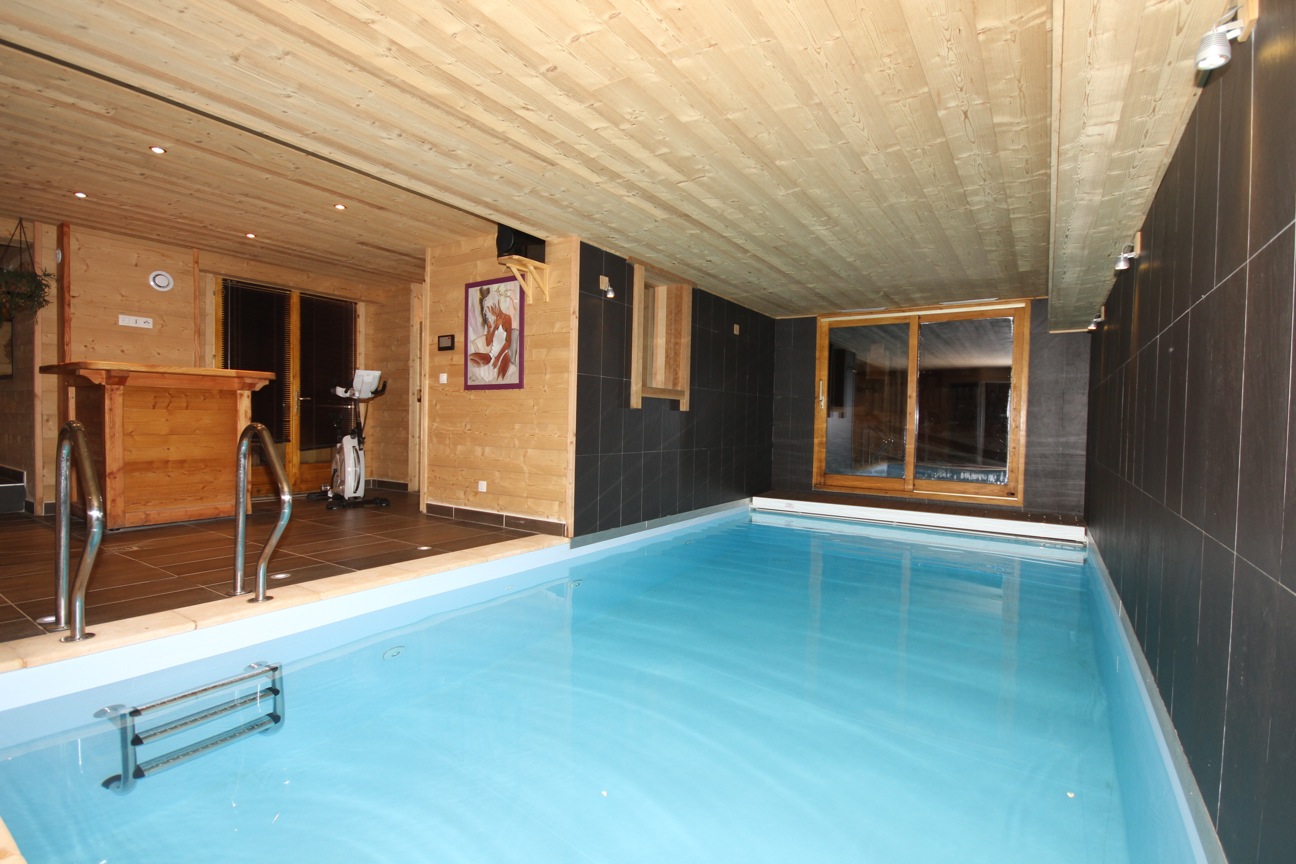 Location Chalet Luxe Serre Chevalier Pied Des Pistes Piscine Interieure