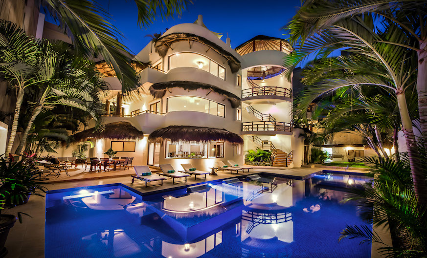 Riviera Maya Location villa de Luxe à Playa del Carmen piscine