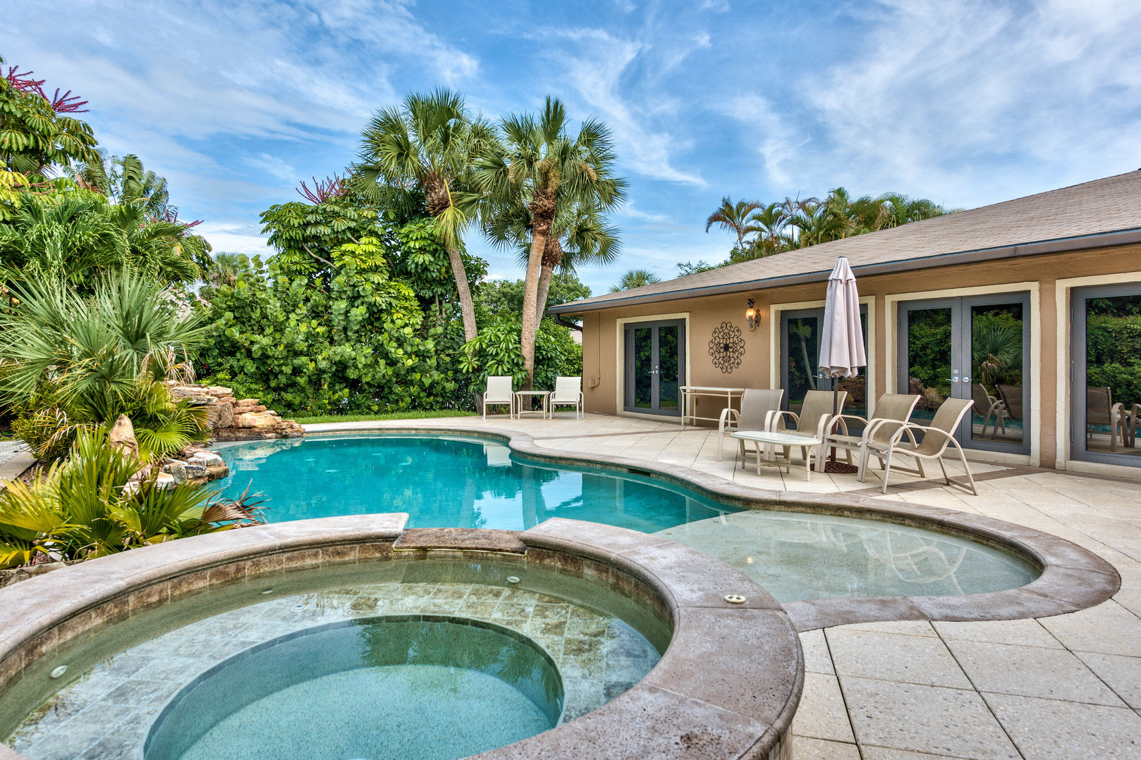 Location villa Naples en Floride piscine privée Vanderbilt Beach[....]