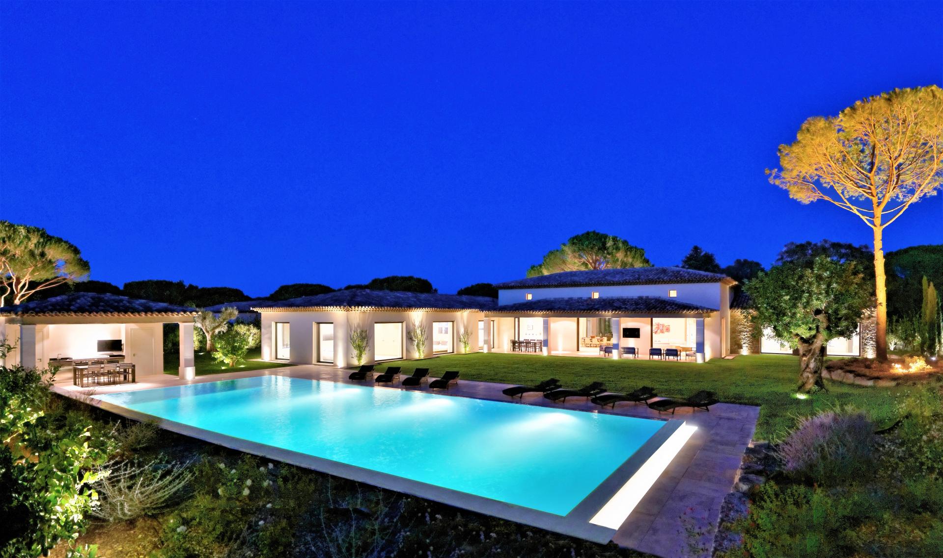 Location Villa De Luxe Saint Tropez Piscine Chauffée