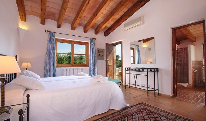 Iles Baléares Location villa luxe  Majorque Pollença piscine chauffée vue mer