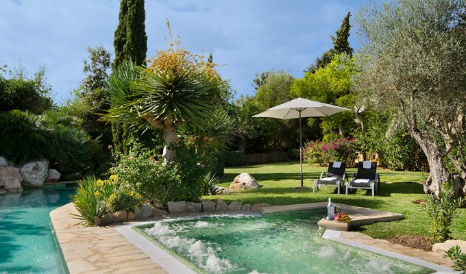 Iles Baléares Location villa luxe  Majorque Pollença piscine chauffée vue mer