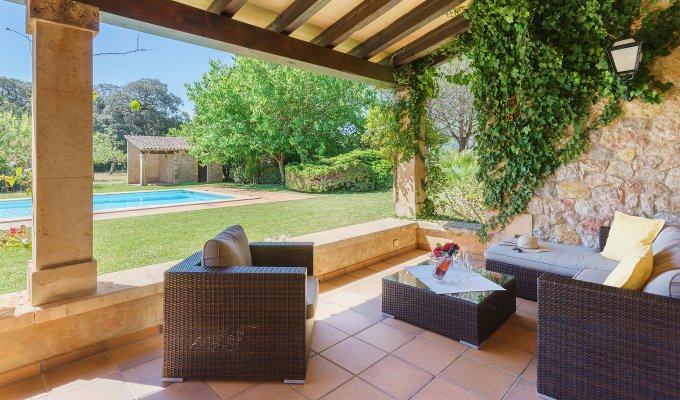 Iles Baléares Location villa luxe Majorque Pollença piscine chauffée vue montagne