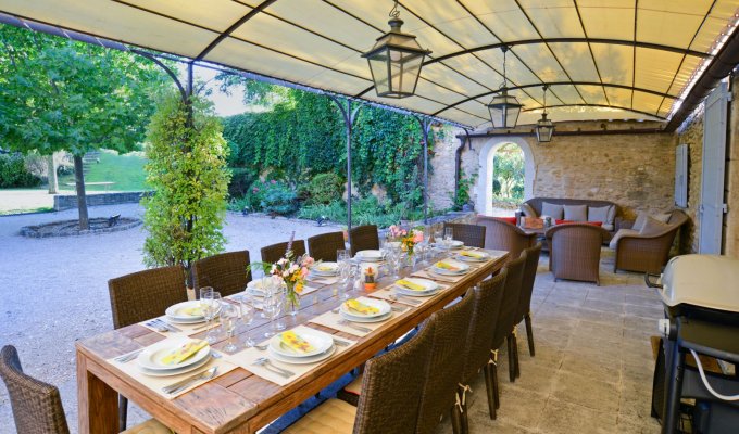 Provence location villa luxe Luberon avec piscine privee chauffee